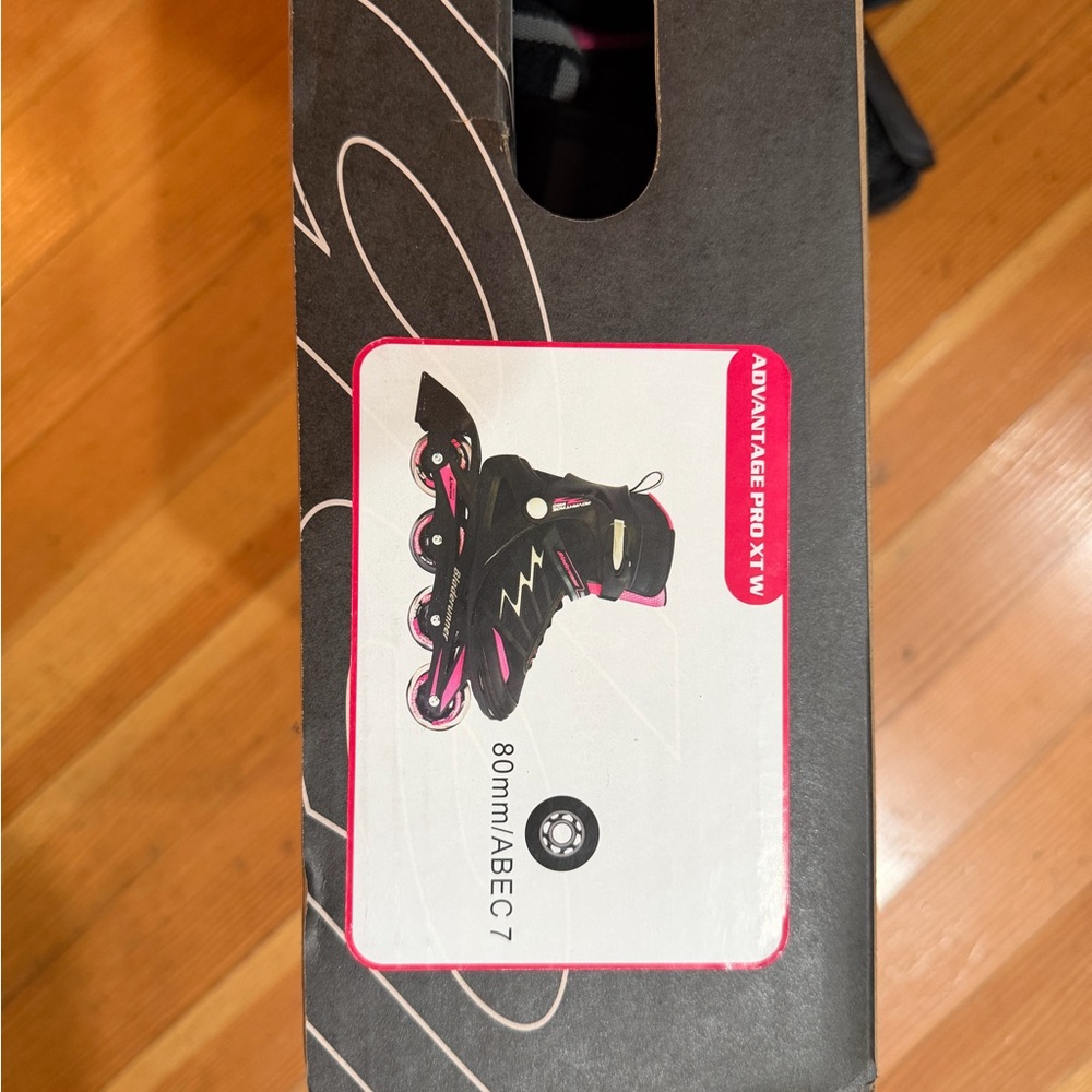 Bladerunner Women's Black and Pink Adjustable Inline Skates - Picture 3 of 6